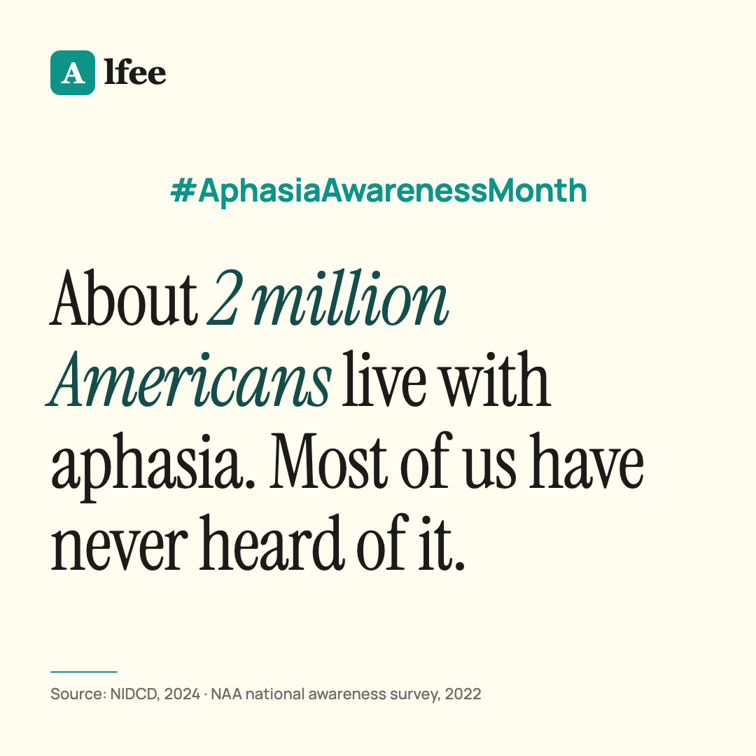 Americans live with aphasia. Most have never heard of the word.